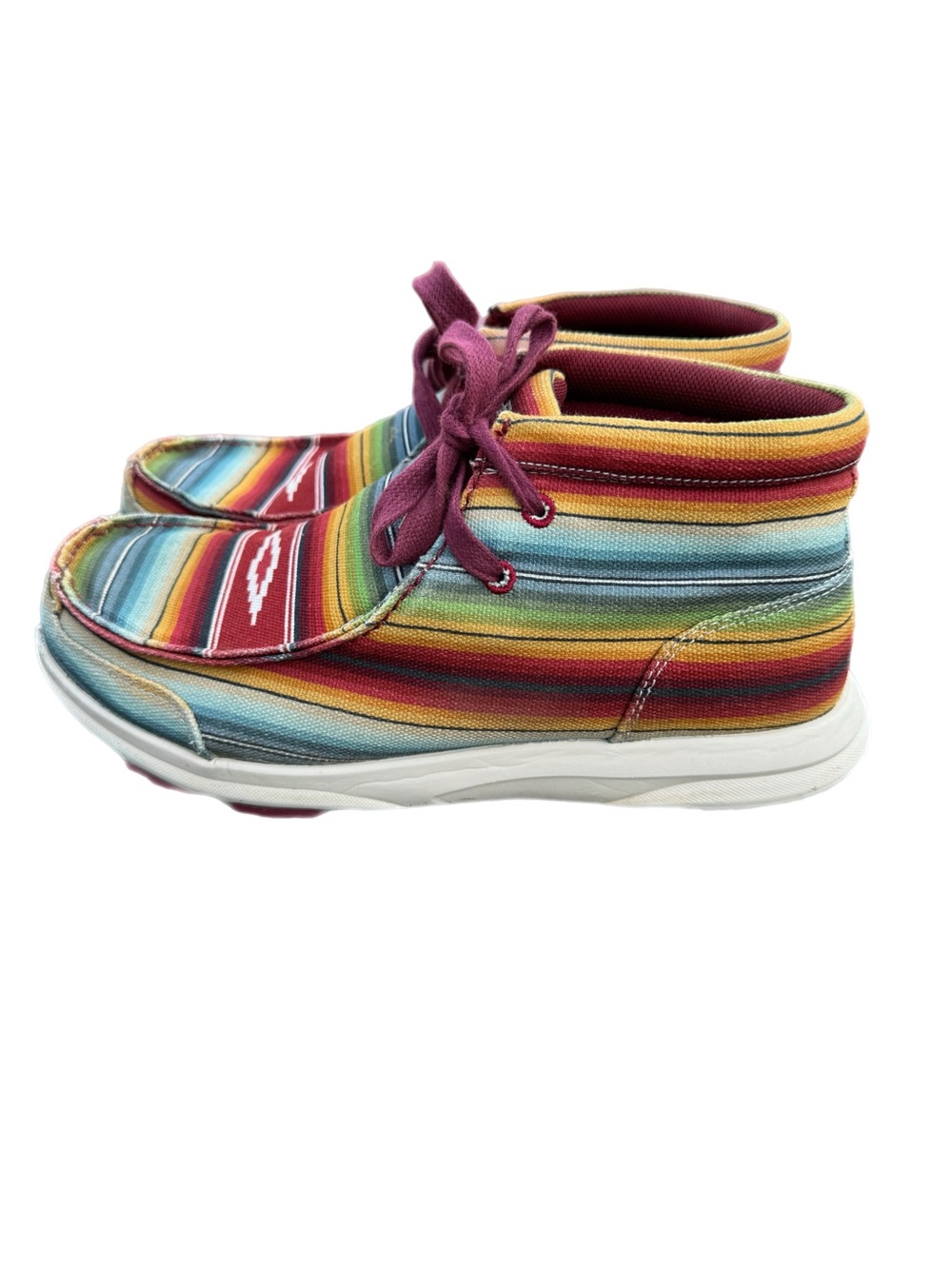 Ariat Spitfire Old Muted Serape Boots Shoes Santa Fe Style Women’s *Size 8.5B